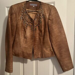 Double D Ranch genuine leather jacket size XS